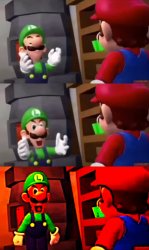 mario wtf are you doing Meme Template