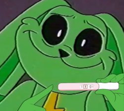 hoppy hopscotch's pregnancy test Meme Template