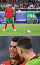 Cristiano Ronaldo crying Meme Template