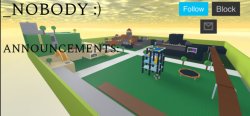 _Nobody's Announcement Template Meme Template