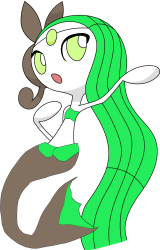 Shiny Meloetta (Mermaid Form) Meme Template