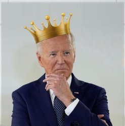 King Biden of “Merica Meme Template