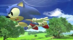 Flying classic sonic Meme Template