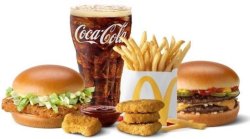 Stupid McDonald meal deal Meme Template