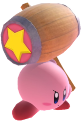 Angry hammer kirby Meme Template