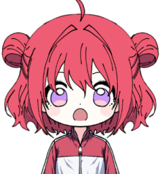 Akari formely, opening mouth Meme Template