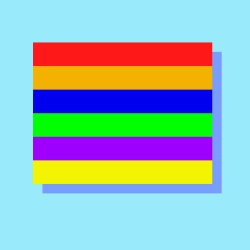 Lgbtq color block Meme Template