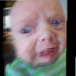 really scared baby Meme Template