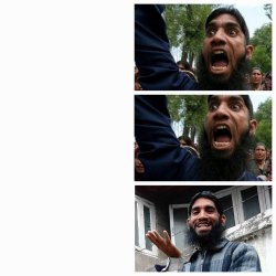 Angry Muslim Meme Template