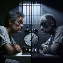 waiting in jail for 1 hour vs waiting in jail for 20 hours Meme Template