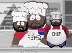 Three Best Dynasti Noble South Park Chef Friends Meme Template