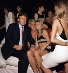 Trump Epstein Party Girls Meme Template