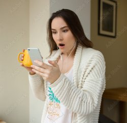 Shocked girl Meme Template