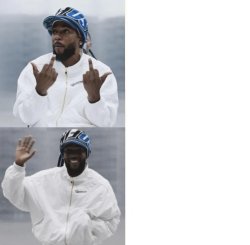 Kendrick Popline King Meme Template