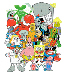 Personajes Bob esponja personajes Squarepants bob cast Meme Template