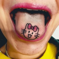 hello kitty tattoo Meme Template