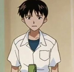 Disgusted Shinji Meme Template