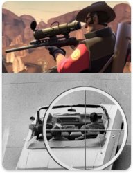 JFK Sniper Meme Template