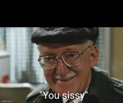 you sissy blank Meme Template