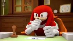 knuckles I don't know Meme Template