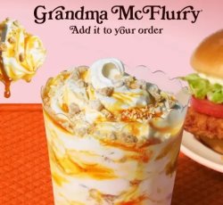 Grandma McFlurry Meme Template