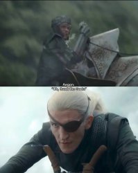 Aegon thank the Gods Meme Template