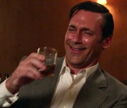 Don draper drunk Meme Template