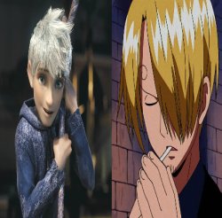 jack and sanji Meme Template