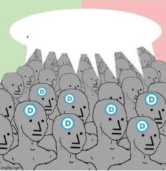 NPC Demorhhoid McSheeple Meme Template