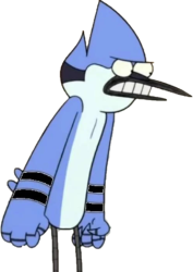 angry mordecai Meme Template