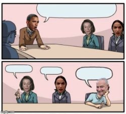 Democrat Boardroom Meme Template