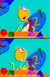 Do you wanna see my favorite number? Meme Template