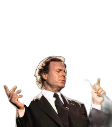 Julio iglesias con vaso seven 7 eleven Meme Template