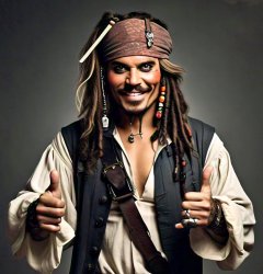 JACK SPARROW 2 THUMBS UP Meme Template