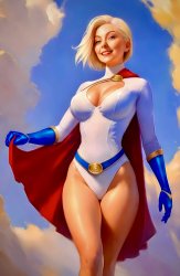 Power Girl Meme Template