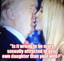 'rump gives Ivanka the tongue Meme Template