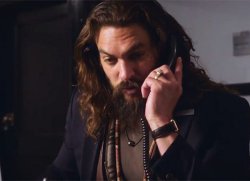 Jason Momoa Phone Meme Template