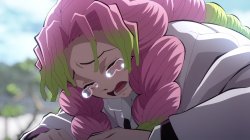 Mitsuri-chan crying? aw... Meme Template