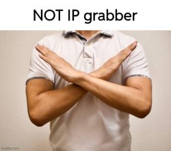 NOT IP Grabber Meme Template