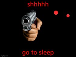 go to sleep Meme Template