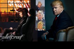 Trump 2024, la roux 2009, bulletproof... foreshadowing? Meme Template