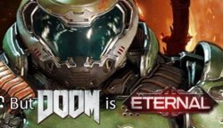 Doom is eternal Meme Template