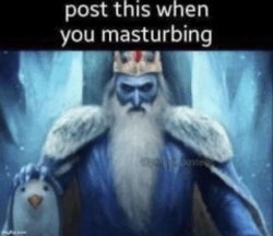 Post this when you masturbing Meme Template