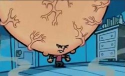 Timmy Turner brain Meme Template