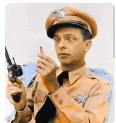 Barney Fife with bullet Meme Template