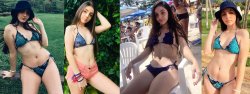 Sexy Teen In Bikini Showing Her Beautiful Midriff Meme Template