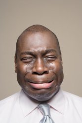 Black dude crying Meme Template