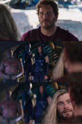 thor and guardians of galaxy Meme Template