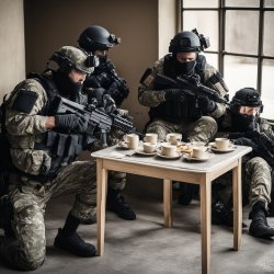 Swat team Meme Template