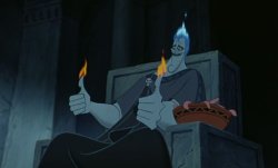 Hades Two Thumbs Way Way Up Meme Template